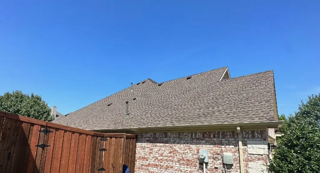 Completed roof replacement project in Bay City